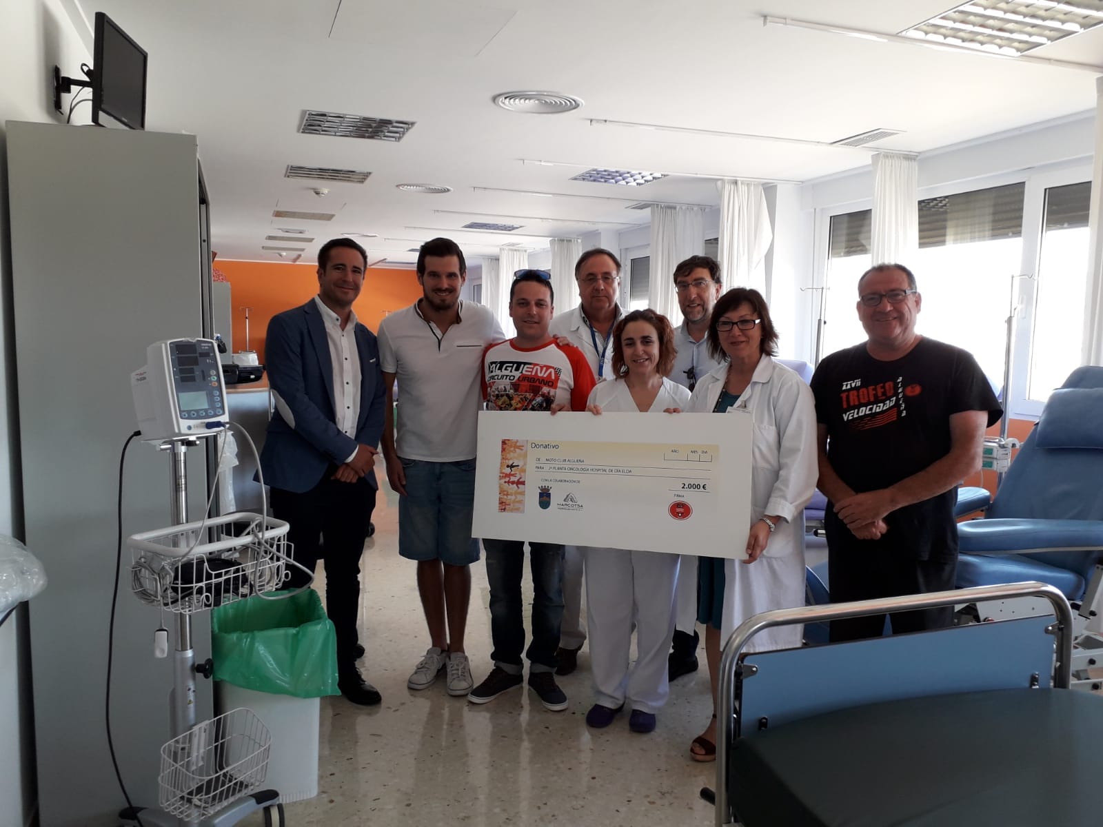 entrega donativo